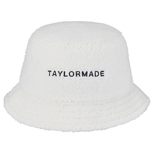 TaylorMade時尚絨毛漁夫帽(白)#9793801